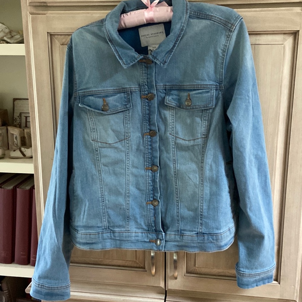 Sanctuary - Social Standard jean jacket classic nwt sz xxl